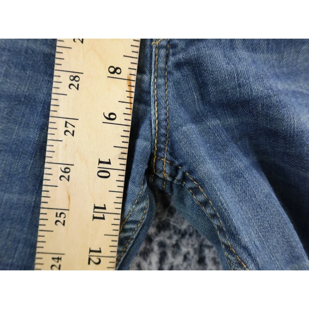 Levis 511 Slim Fit Jeans Mens 32x32 Medium Wash Blue Denim‎ Tapered Leg